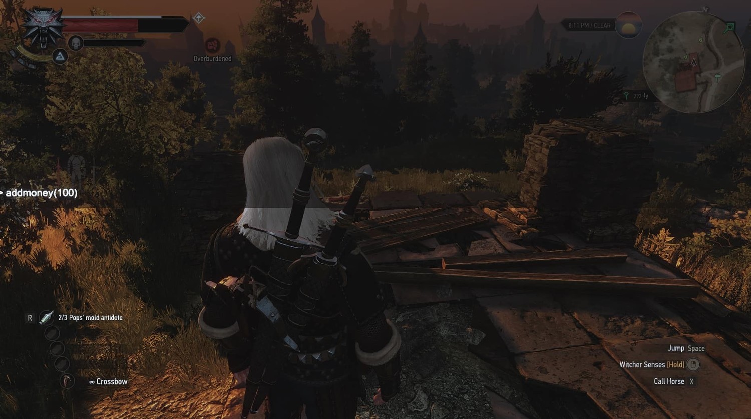 Debug Console Enabler Updated / Консоль для The Witcher 3