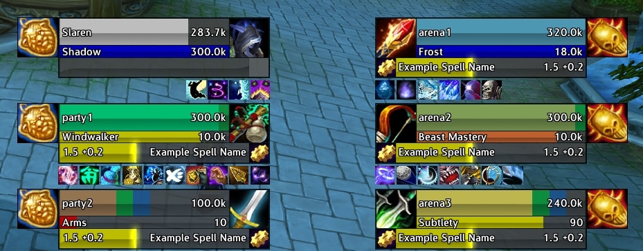 Gladius для WoW 3.3.5