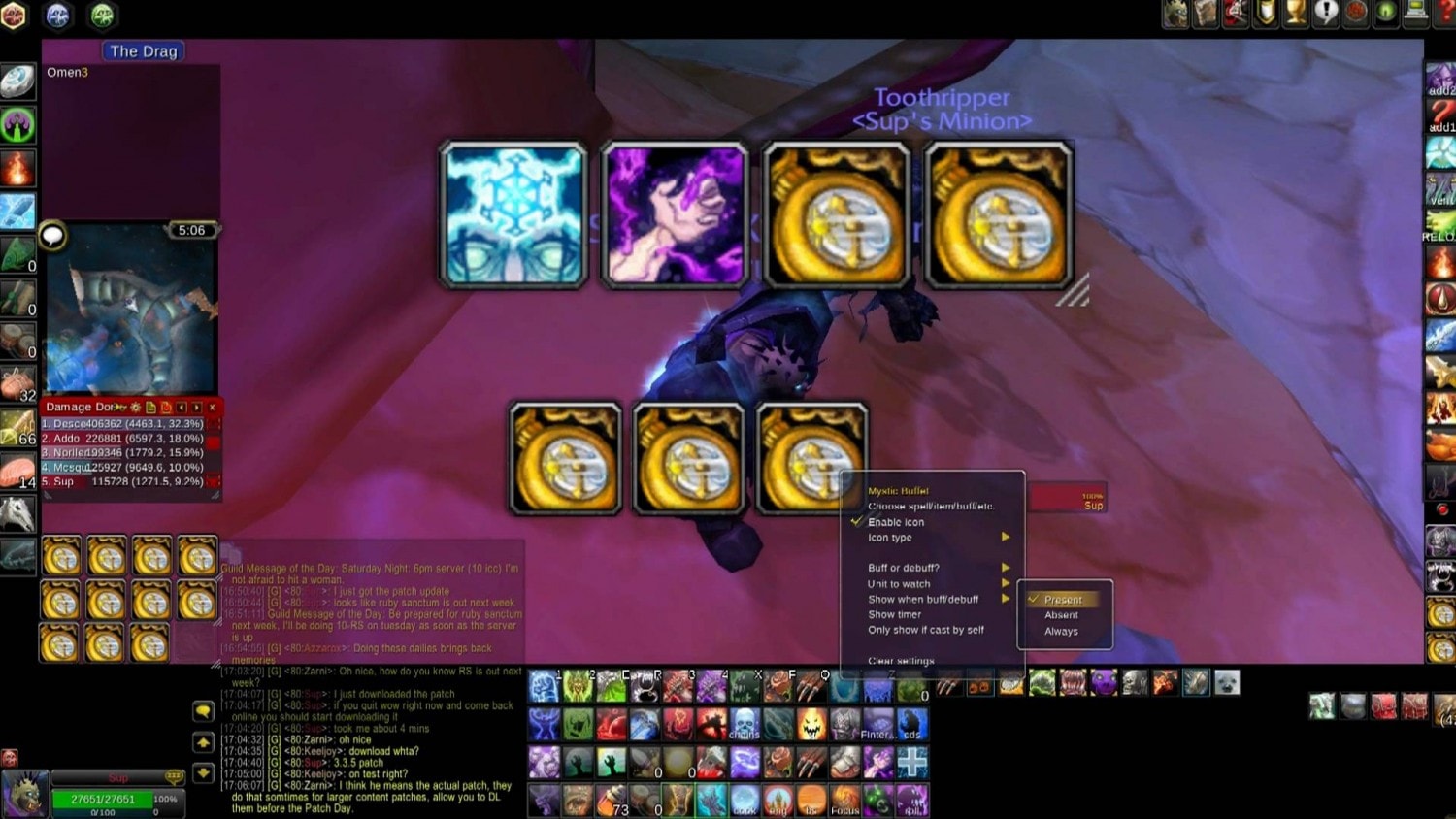 TellMeWhen для WoW 7.3.5